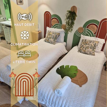 Apartmán Boudoir - Clim-Wifi-Twin-Gare Lurdy Exteriér fotografie